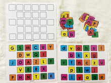 Load image into Gallery viewer, Alphabet and Numbers Matching Activity