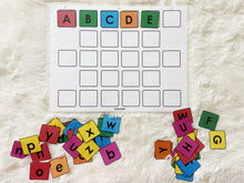 Load image into Gallery viewer, Alphabet and Numbers Matching Activity