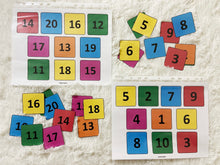 Load image into Gallery viewer, Alphabet and Numbers Matching Activity