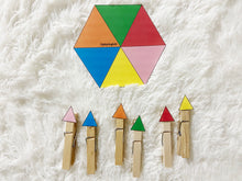 Load image into Gallery viewer, Colors Match, Count and Match, Shapes Formation