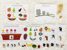 Load image into Gallery viewer, Toddler Busy Book, Learning Binder, Quiet Book