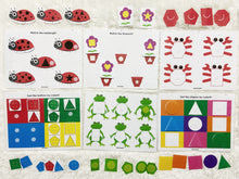 Load image into Gallery viewer, Toddler Busy Book, Learning Binder, Quiet Book