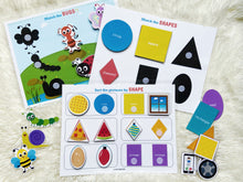 Load image into Gallery viewer, Toddler's First Busy Book, Learning Binder, Quiet Book