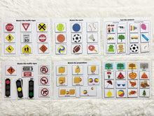 Load image into Gallery viewer, Toddler Busy Book, Learning Binder, Quiet Book
