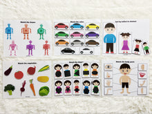 Load image into Gallery viewer, Toddler Busy Book, Learning Binder, Quiet Book