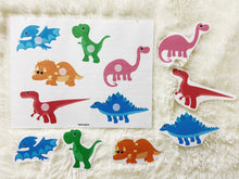 Load image into Gallery viewer, Dinosaur Busy Book