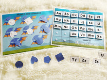 Load image into Gallery viewer, Dinosaur Toddler Busy Book, Learning Binder, Quiet Book