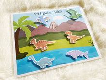 Load image into Gallery viewer, Dinosaur Toddler Busy Book, Learning Binder, Quiet Book