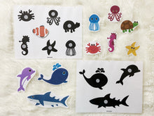 Load image into Gallery viewer, Sea Animals Busy Book