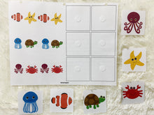 Load image into Gallery viewer, Sea Animals Busy Book