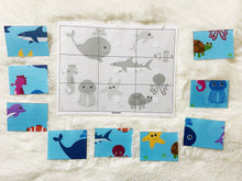 Load image into Gallery viewer, Sea Animals Busy Book