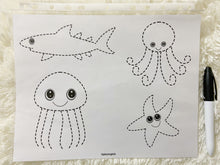 Load image into Gallery viewer, Sea Animals Busy Book