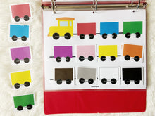 Load image into Gallery viewer, Train Busy Book