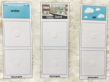 Load image into Gallery viewer, Land Air Water, Transportation Sorting
