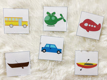 Load image into Gallery viewer, Land Air Water, Transportation Sorting