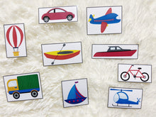 Load image into Gallery viewer, Land Air Water, Transportation Sorting