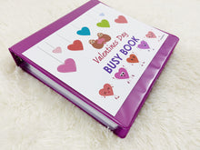 Load image into Gallery viewer, Valentines Day Busy Book