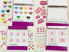 Load image into Gallery viewer, Valentines Day Busy Book