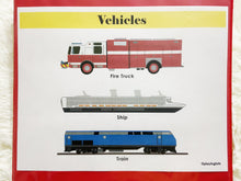 Load image into Gallery viewer, Vehicles Matching Activity