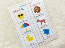 Load image into Gallery viewer, Short and Long Vowels Matching Activity