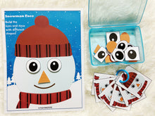 Load image into Gallery viewer, Winter Snowman Busy Book