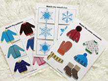 Load image into Gallery viewer, Winter Snowman Busy Book