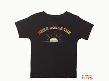 Load image into Gallery viewer, &quot;Here comes the Sun&quot; Graphic T-shirt for Toddlers
