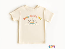 Load image into Gallery viewer, &quot;Here comes the Sun&quot; Graphic T-shirt for Toddlers

