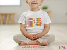 Load image into Gallery viewer, &quot;Quiet Time&quot; Graphic T-shirt for Toddlers
