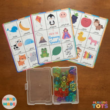 Load image into Gallery viewer, Beginning Sounds Matching Activity, Preschool Activities, PreK Phonics, Initial Sounds
