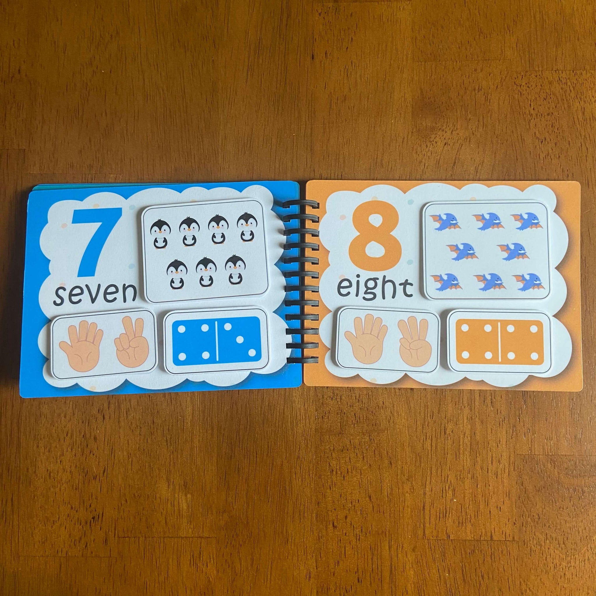 Toddler Mini Busy Book VOL6, Learning Binder, Quiet Book, Counting Pra ...