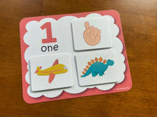 Load image into Gallery viewer, Number counting practice preschool activity
