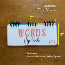 Load image into Gallery viewer, Words Flip Book, CVC words
