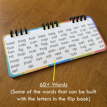 Load image into Gallery viewer, Words Flip Book, CVC words
