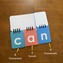 Load image into Gallery viewer, Words Flip Book, CVC words
