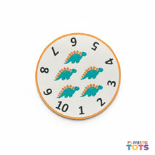 Load image into Gallery viewer, Count and Clip Dinosaur Cards, Toddler, Preschool, Prek Math
