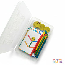 Load image into Gallery viewer, Popsicle Sticks Activity Cards, Busy Bags, Toddlers and Preschoolers, Montessori
