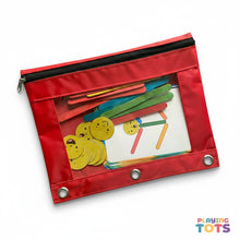 Load image into Gallery viewer, Popsicle Sticks Activity Cards, Busy Bags, Toddlers and Preschoolers, Montessori
