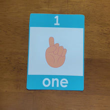 Load and play video in Gallery viewer, Numbers 1 to 10 Flashcards, Toddler Learning Cards, Montessori

