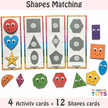 Load image into Gallery viewer, 2D Shapes Silhouette/ Shadow Matching Activity, Independent Work Tasks, Early Childhood and Special Education, Preschool and PreK
