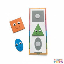 Load image into Gallery viewer, 2D Shapes Silhouette/ Shadow Matching Activity, Independent Work Tasks, Early Childhood and Special Education, Preschool and PreK
