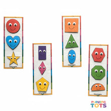 Load image into Gallery viewer, 2D Shapes Silhouette/ Shadow Matching Activity, Independent Work Tasks, Early Childhood and Special Education, Preschool and PreK
