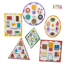 Load image into Gallery viewer, Shapes Pictures Sorting Activity, Sort by Shape, Shapes Matching game
