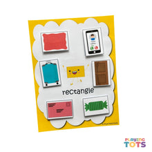 Load image into Gallery viewer, Shapes Pictures Sorting Activity, Sort by Shape, Shapes Matching game
