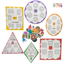 Load image into Gallery viewer, Shapes Pictures Sorting Activity, Sort by Shape, Shapes Matching game
