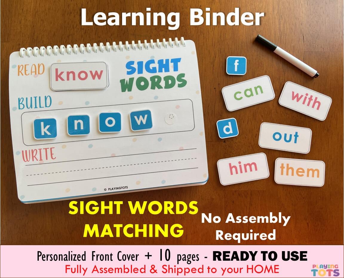 Sight Words Activity Book