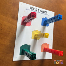 Load image into Gallery viewer, Snap cubes Learning Mats
