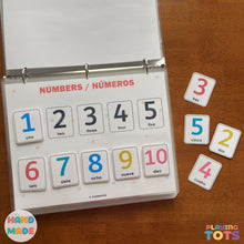 Load image into Gallery viewer, Bilingual Spanish Busy Book Addon Activity Pages, Toddler Learning Binder (3 PAGES)
