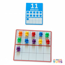 Load image into Gallery viewer, Ten Frame Cards, Numbers 1 - 20
