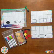 Load image into Gallery viewer, Ten Frames Counting Activity
